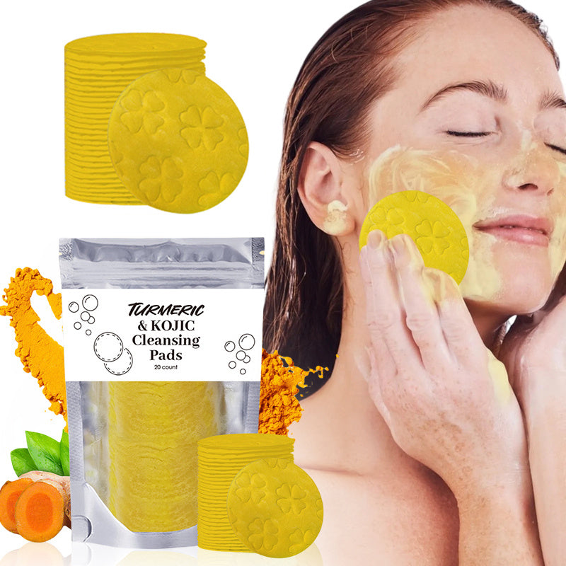 Turmeric Exfoliating Cleansing Pads - Instant Results!