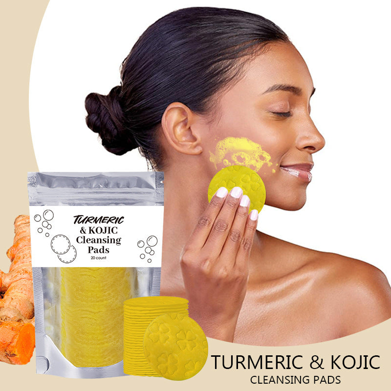 Turmeric Exfoliating Cleansing Pads - Instant Results!