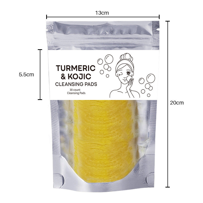 Turmeric Exfoliating Cleansing Pads - Instant Results!