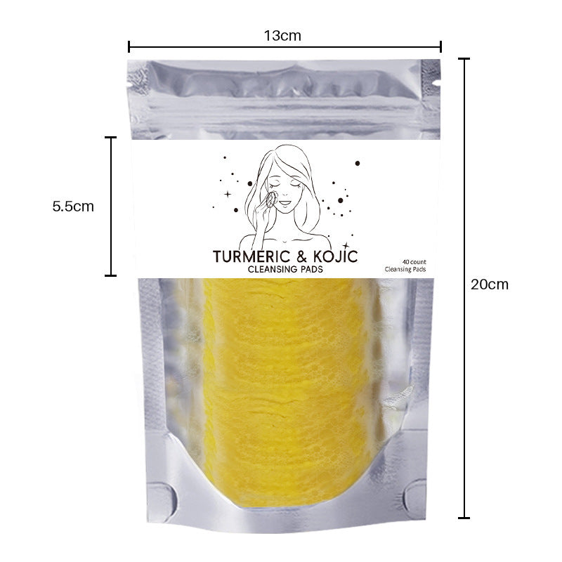 Turmeric Exfoliating Cleansing Pads - Instant Results!