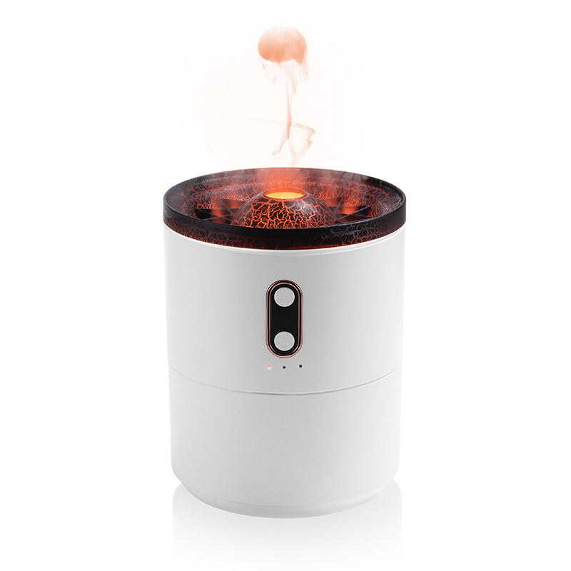 Soothing Volcanic Flame Humidifier with Built-in Air Quality Control