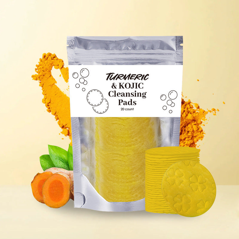 Turmeric Exfoliating Cleansing Pads - Instant Results!