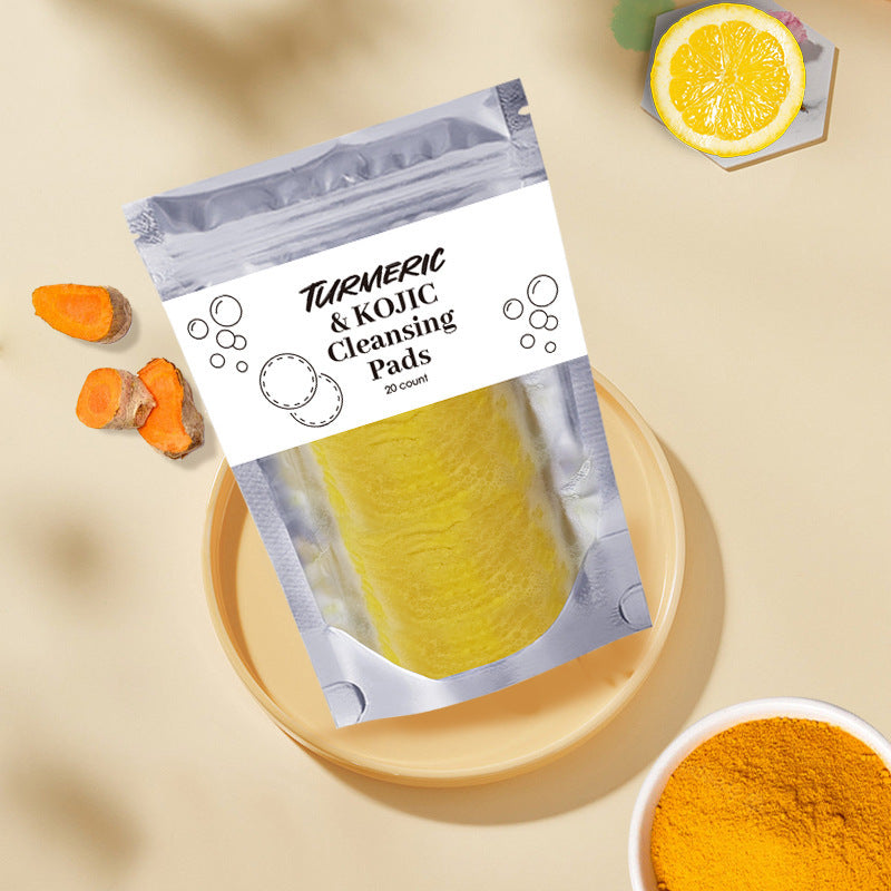 Turmeric Exfoliating Cleansing Pads - Instant Results!